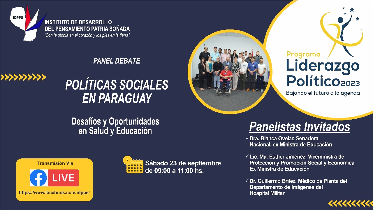 PANEL DEBATE POLITICAS SOCIALES EN PARAGUAY