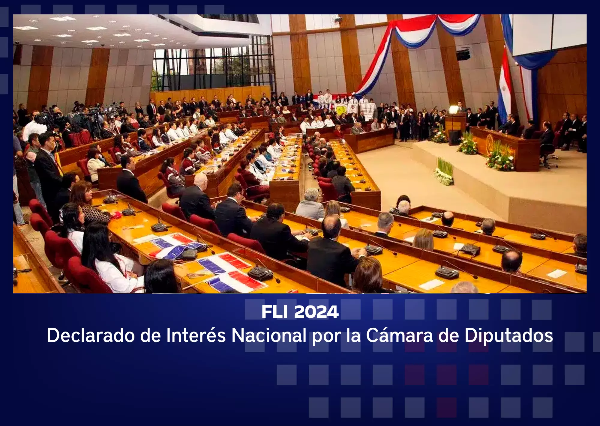 FLI 2024: Declarado de Interés Nacional por la Cámara de Diputados